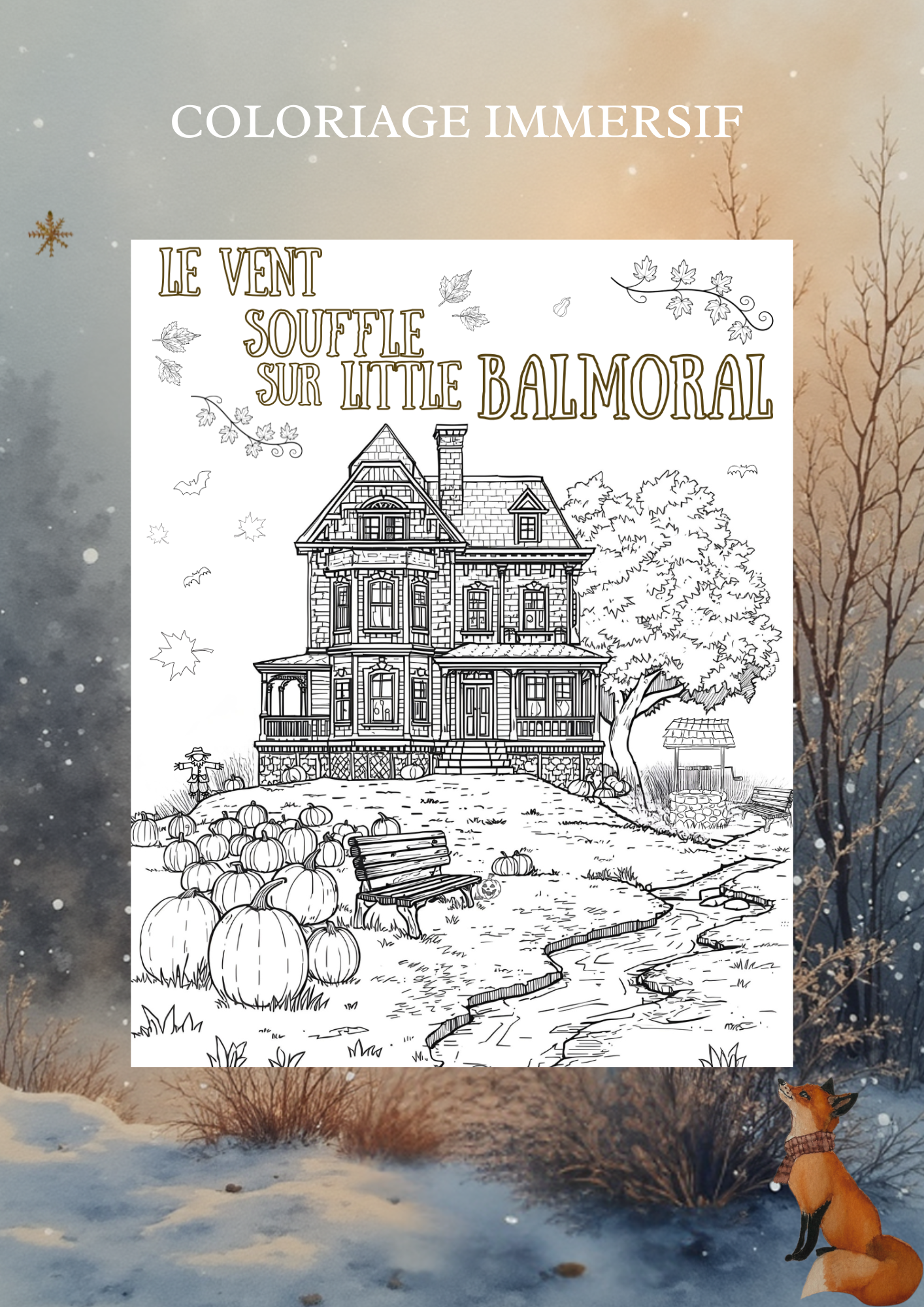 1 planche de coloriage inspiré de ton livre