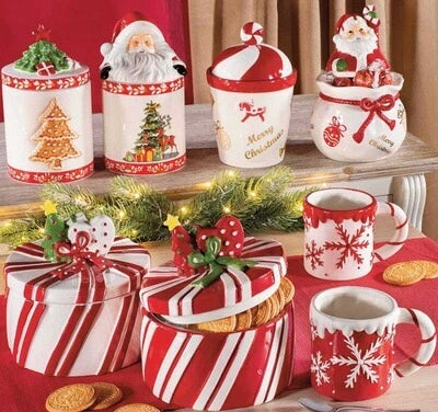 Tasse de Noël Rouge et Blanc