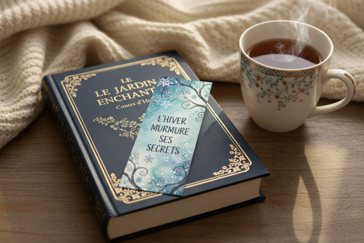 Marque-page personnalisé inspiré de ton livre 📖