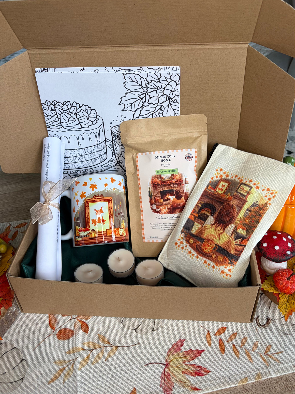 Coffret Automne Cosy 🍂 Créez votre cocon d’automne