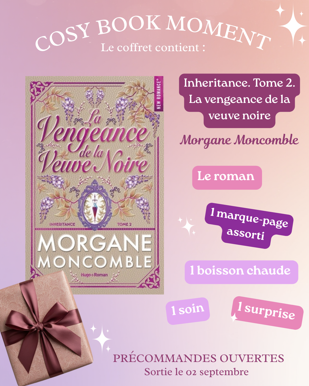 Cosy Book Moment — Inheritance, Vol. 2 : La Vengeance de la Veuve Noire