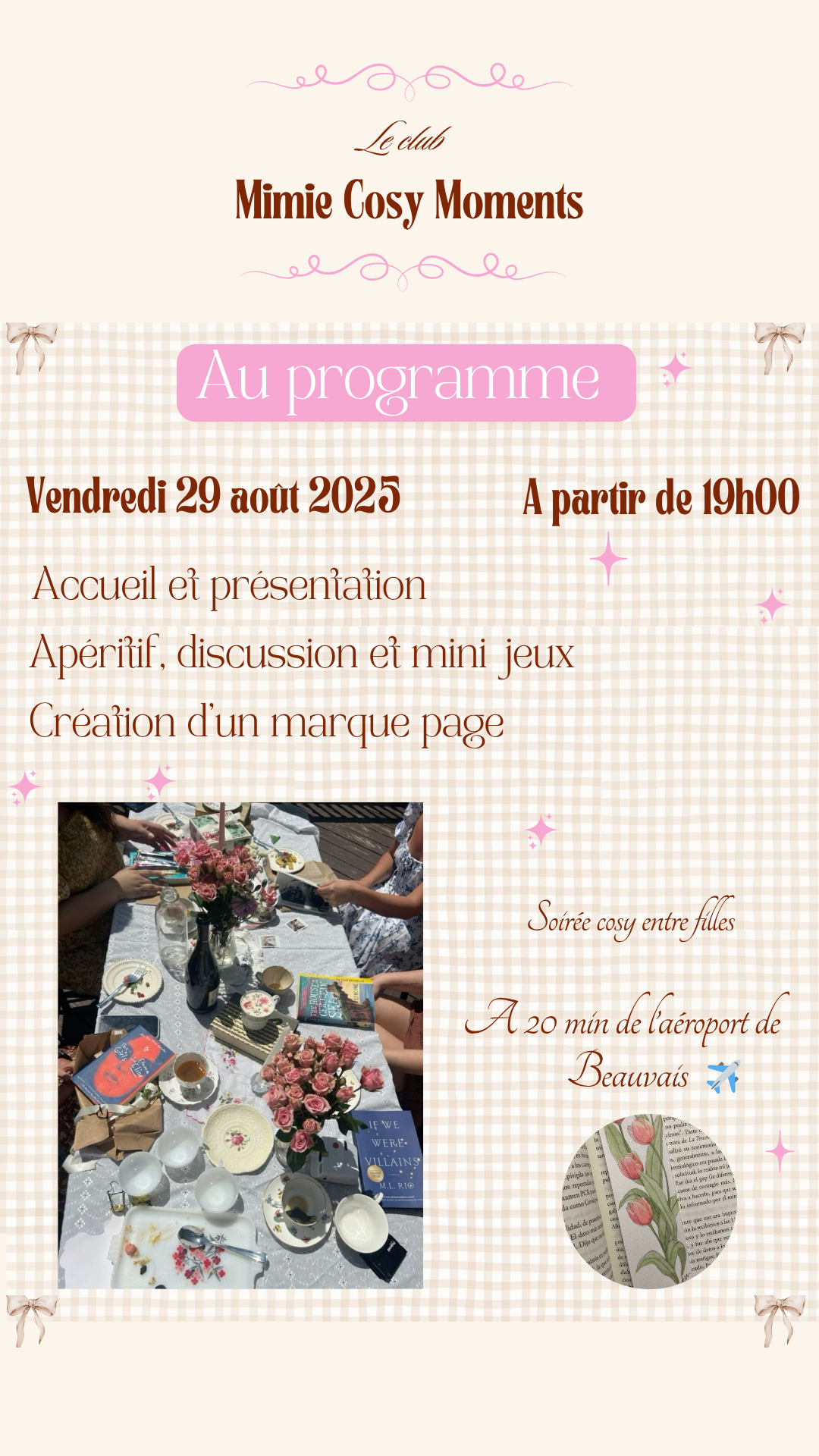 ✨ 𝑆𝑜𝑖𝑟é𝑒 𝑐𝑙𝑢𝑏 𝑑𝑒 𝑙𝑒𝑐𝑡𝑢𝑟𝑒  ✨