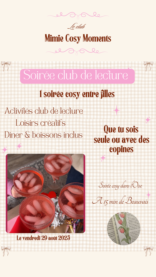 ✨ 𝑆𝑜𝑖𝑟é𝑒 𝑐𝑙𝑢𝑏 𝑑𝑒 𝑙𝑒𝑐𝑡𝑢𝑟𝑒  ✨