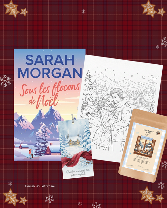 Box Découverte Lecture Cosy 📚 - Livre + Thé + Coloriage + Marque-page