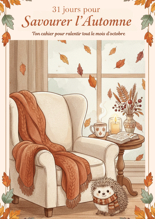 Ton cahier cosy : 31 jours pour Savourer l'Automne