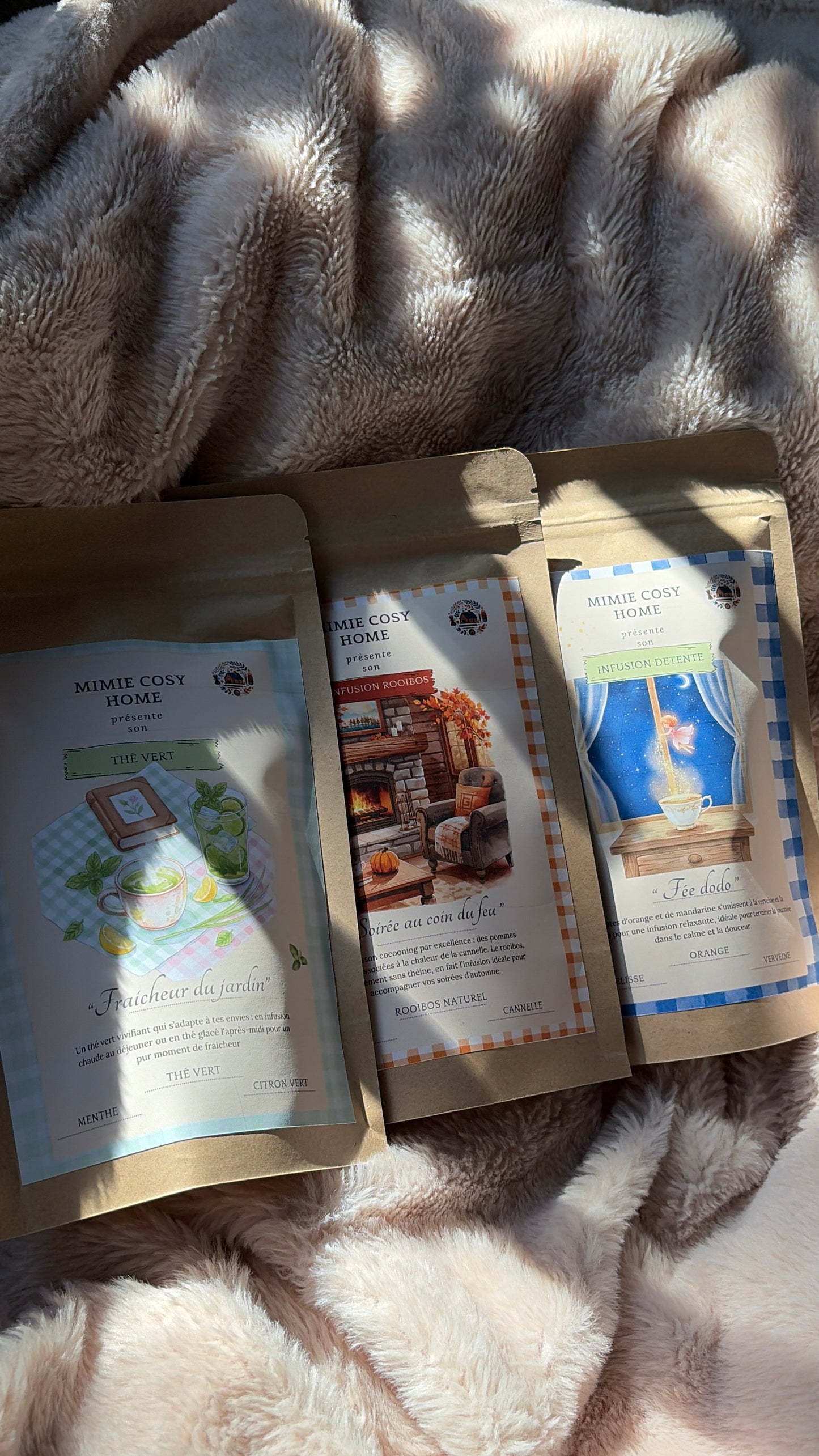 Pack Découverte – 3 Infusions au choix 🍵Livraison Offerte