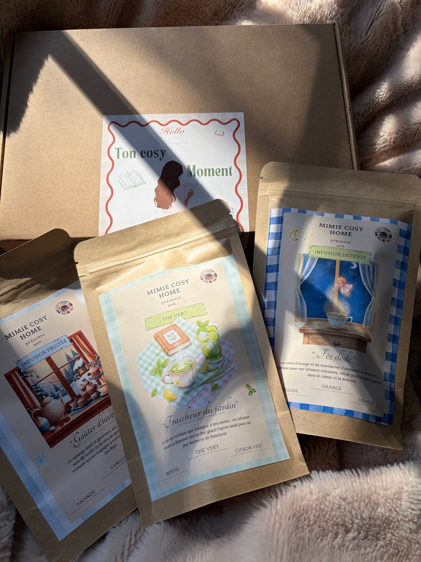 Pack Découverte – 3 Infusions au choix 🍵Livraison Offerte