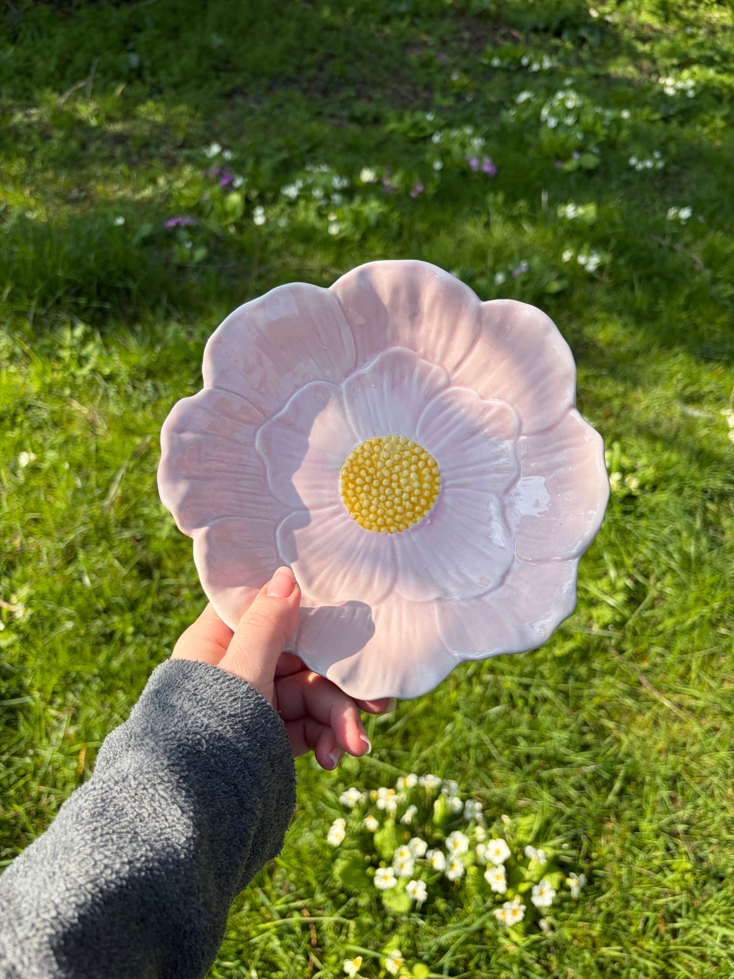 Petit saladier fleur rose 🌸