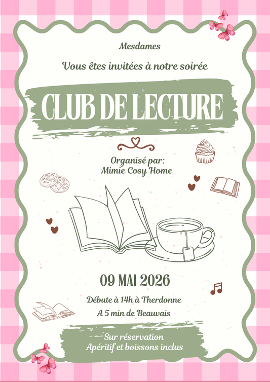 ✨ 𝐴𝑝𝑟è𝑠-𝑚𝑖𝑑𝑖 𝑐𝑙𝑢𝑏 𝑑𝑒 𝑙𝑒𝑐𝑡𝑢𝑟𝑒 - 09 mai Beauvais ✨