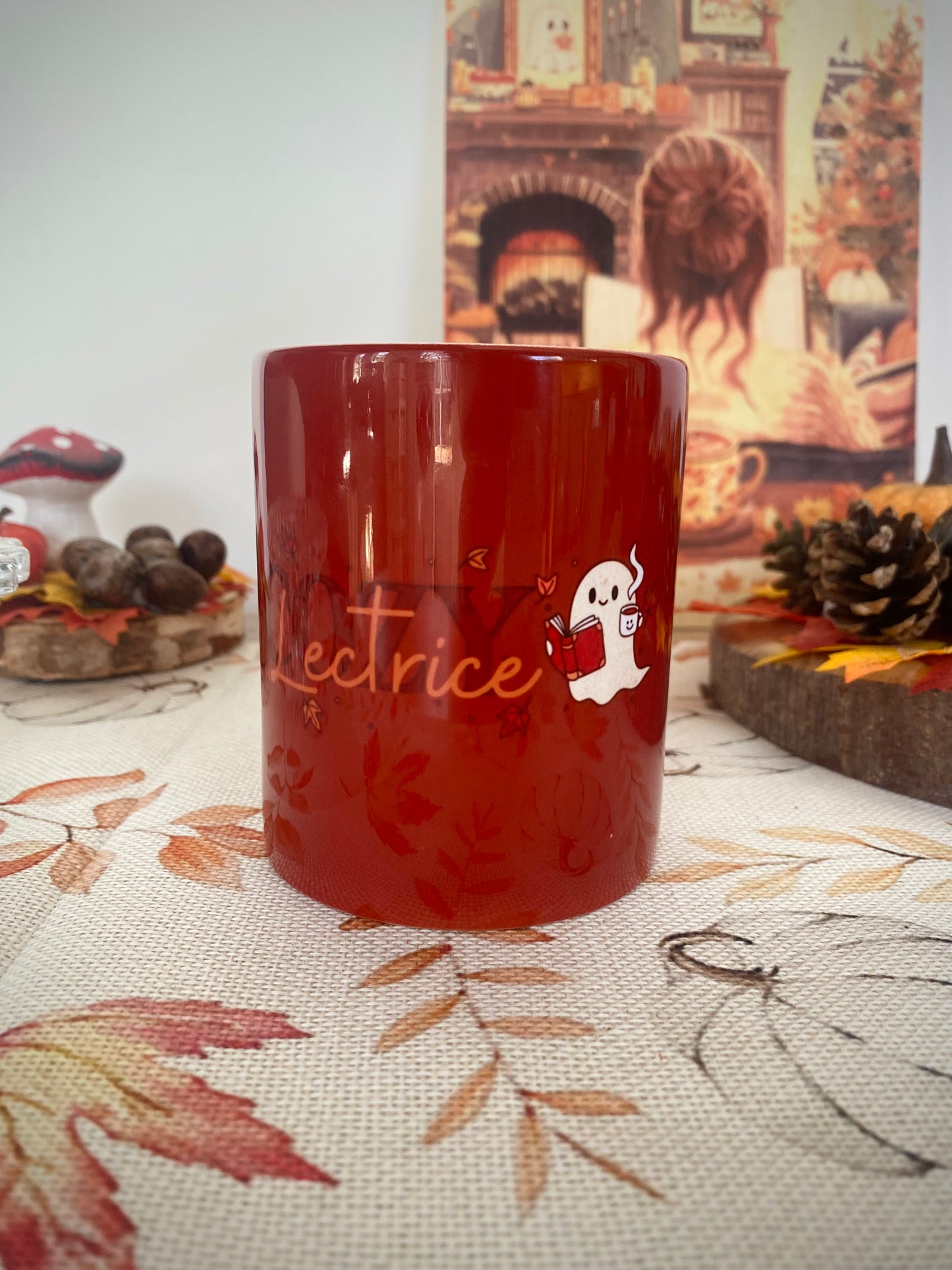 Tasse "Lectrice cosy" 👻