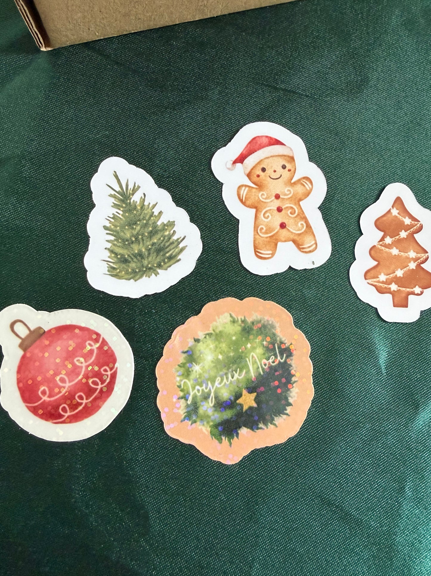 Lot de 18 stickers Noël ✨