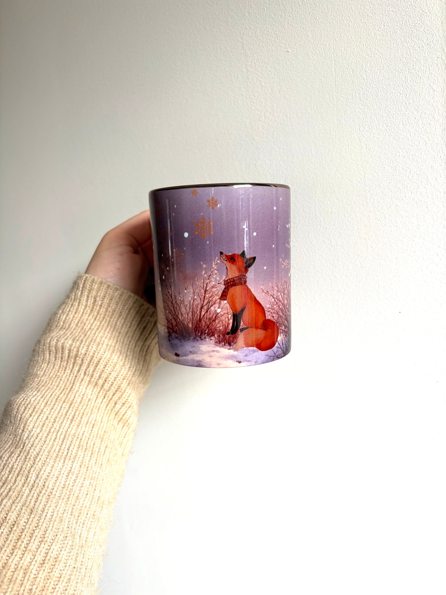Tasse Renard sous la neige ❄️