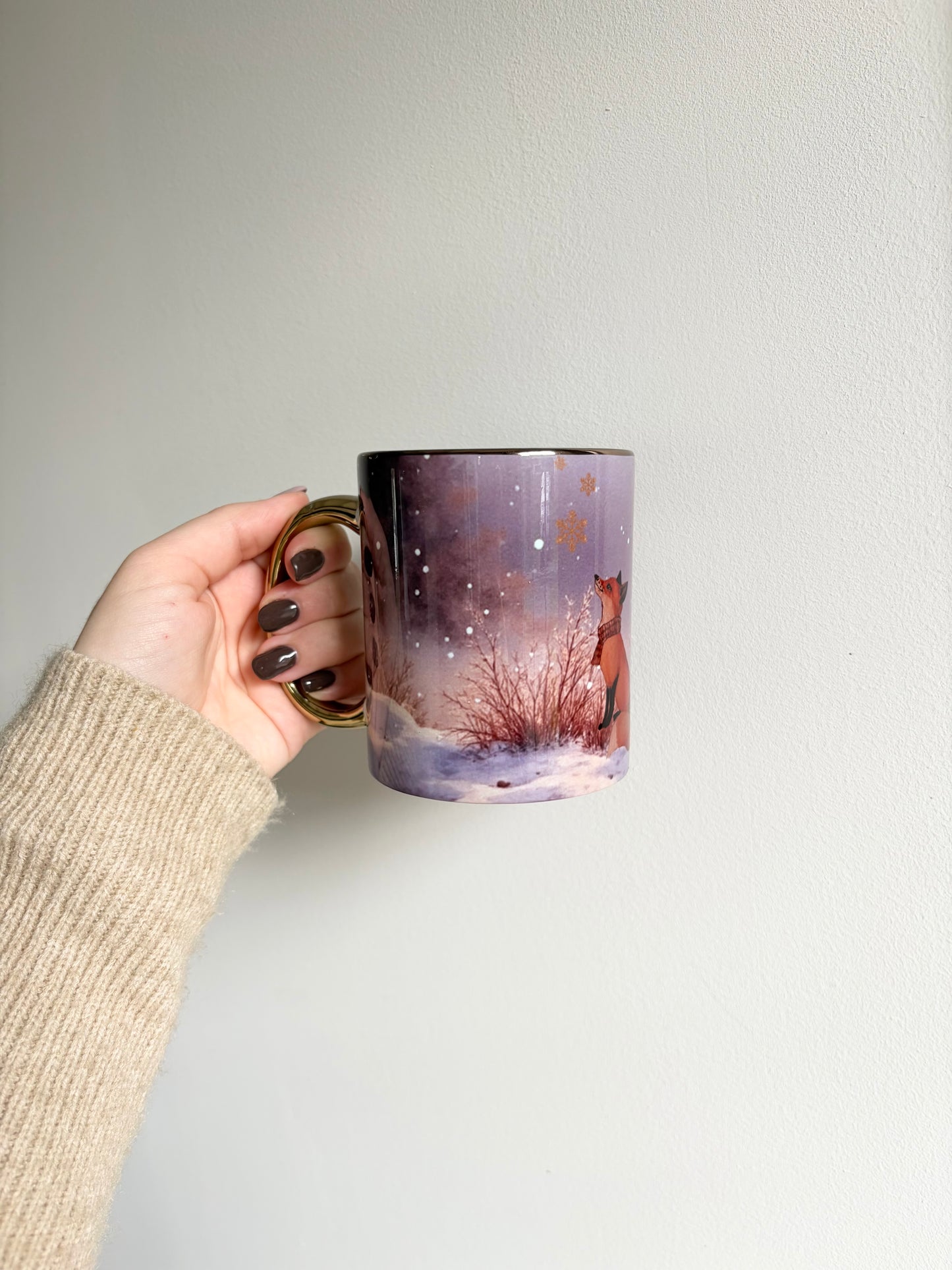 Tasse Renard sous la neige ❄️