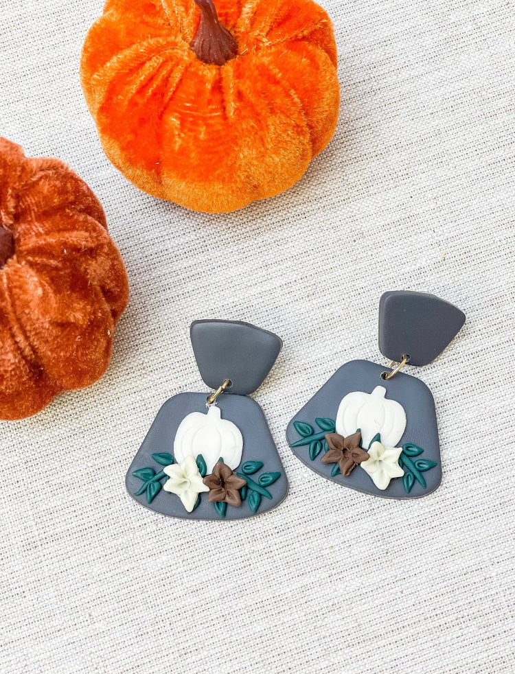 Boucles d'oreilles d'automne
