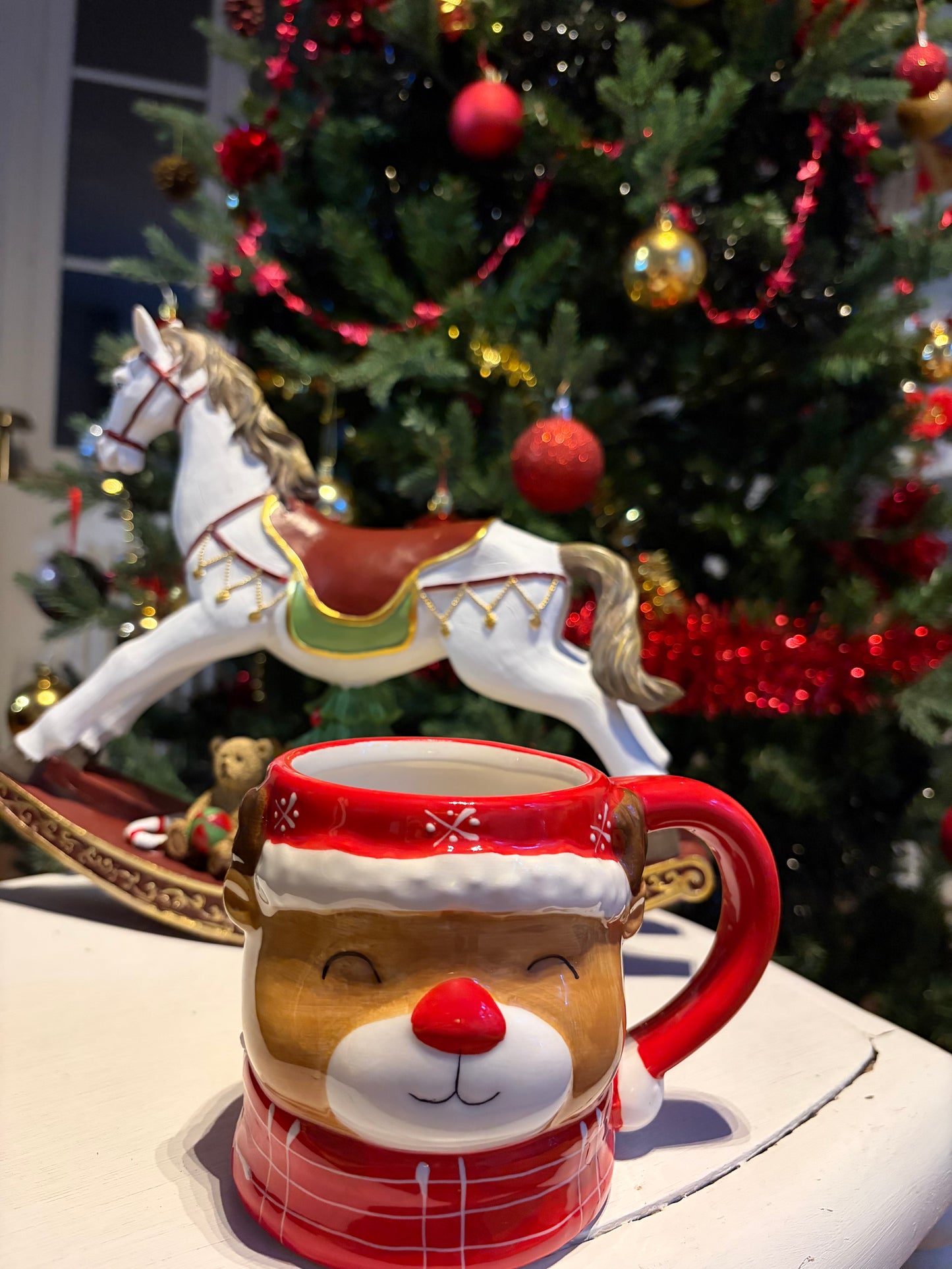 Tasse Renne de Noël en céramique