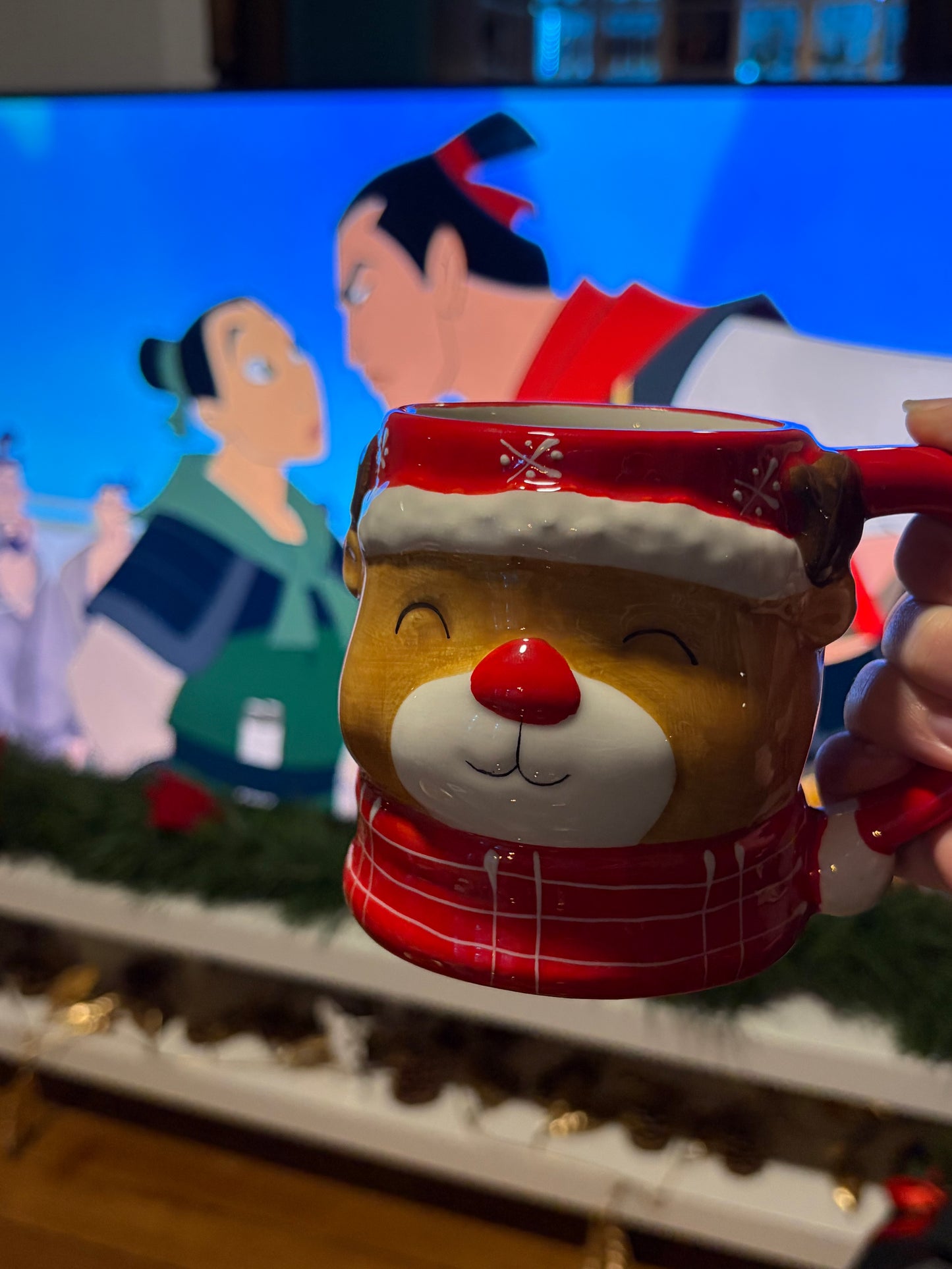 Tasse Renne de Noël en céramique