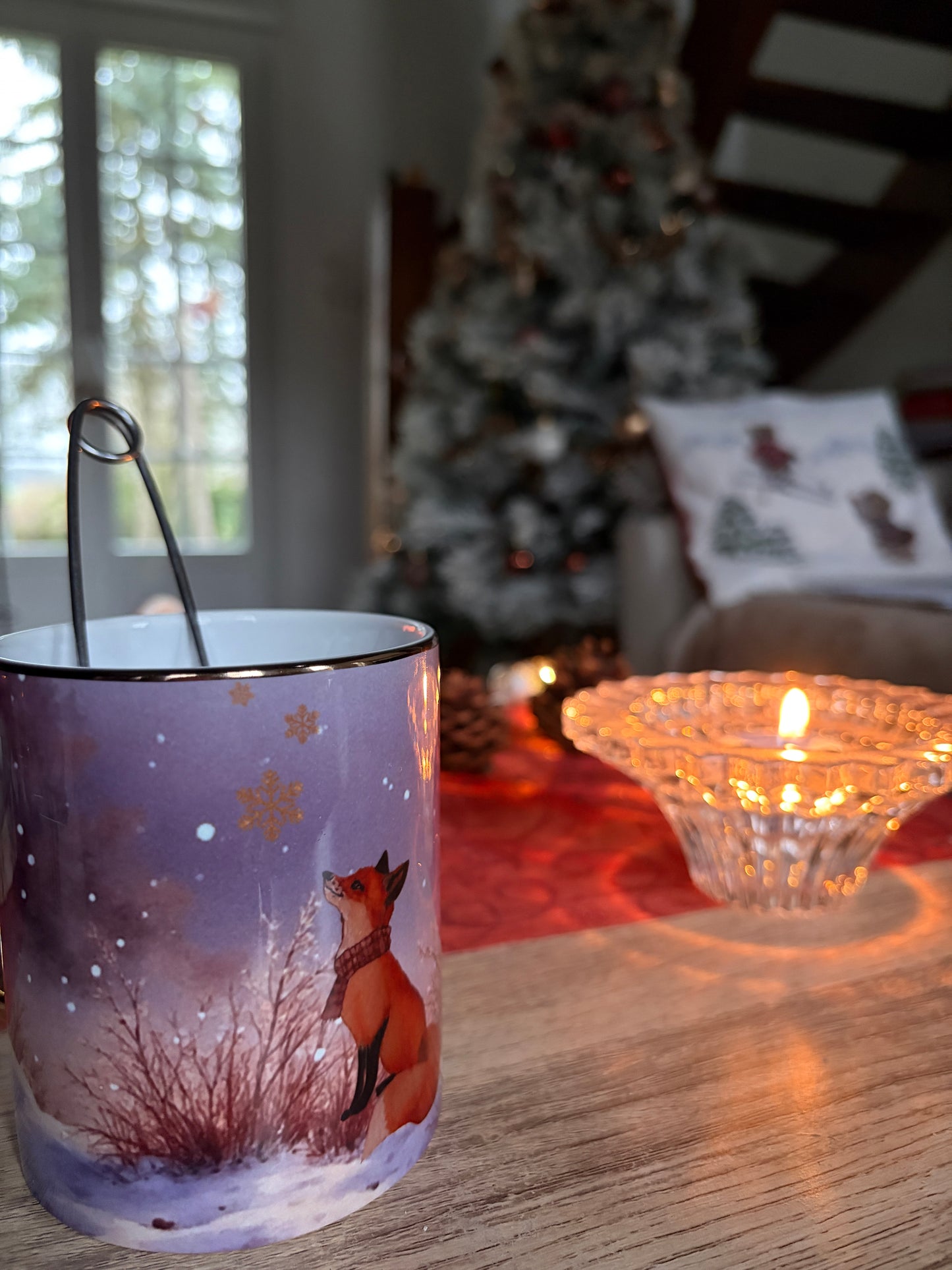 Tasse Renard sous la neige ❄️