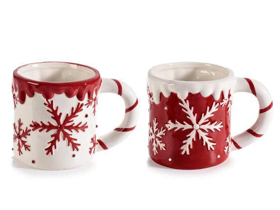 Tasse de Noël Rouge et Blanc