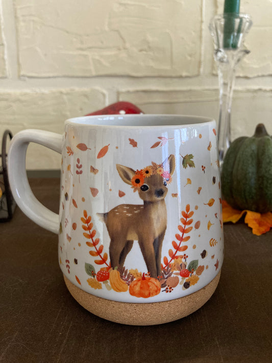 Mug "Faon d'automne" en céramique