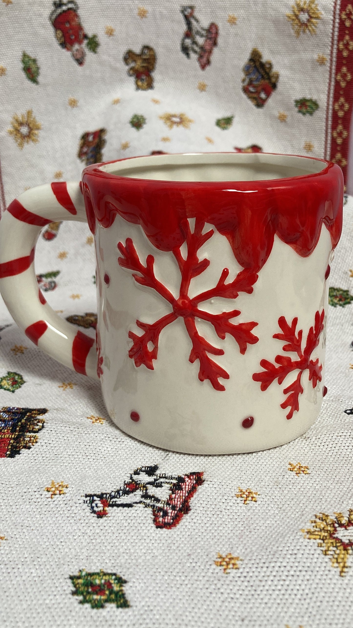 Tasse céramique Flocon de Noël ❄️