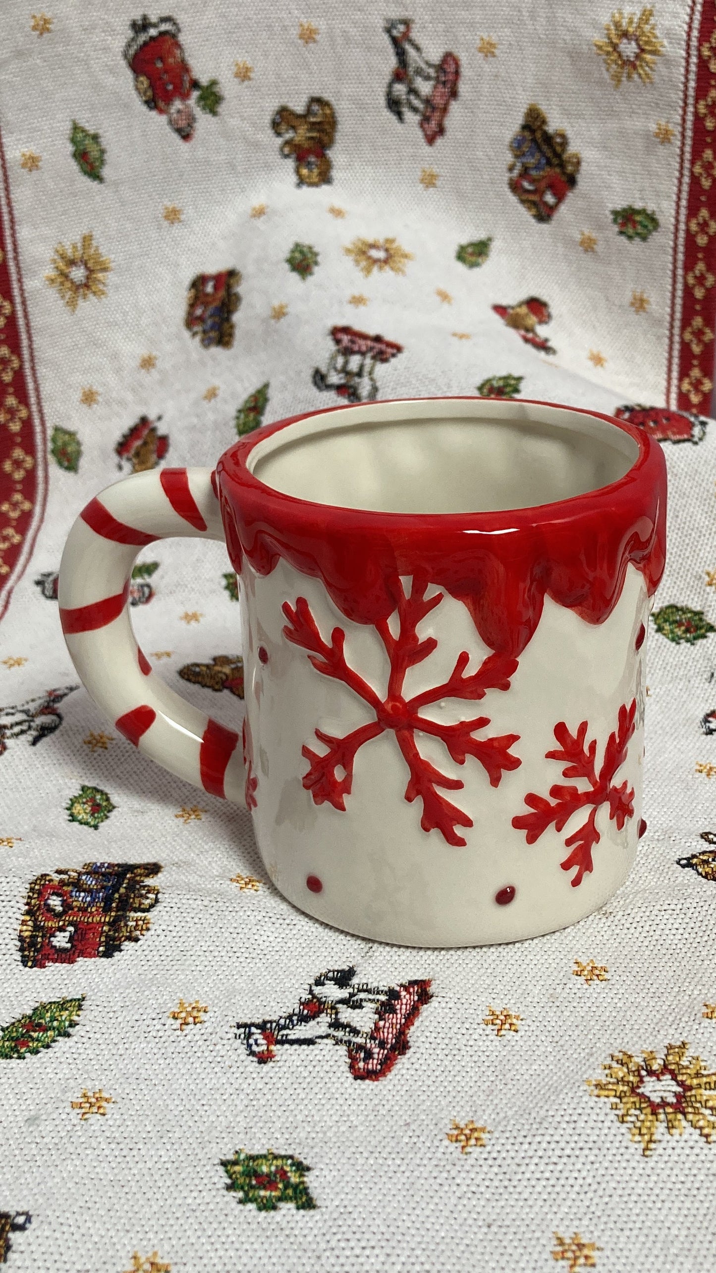 Tasse céramique Flocon de Noël ❄️