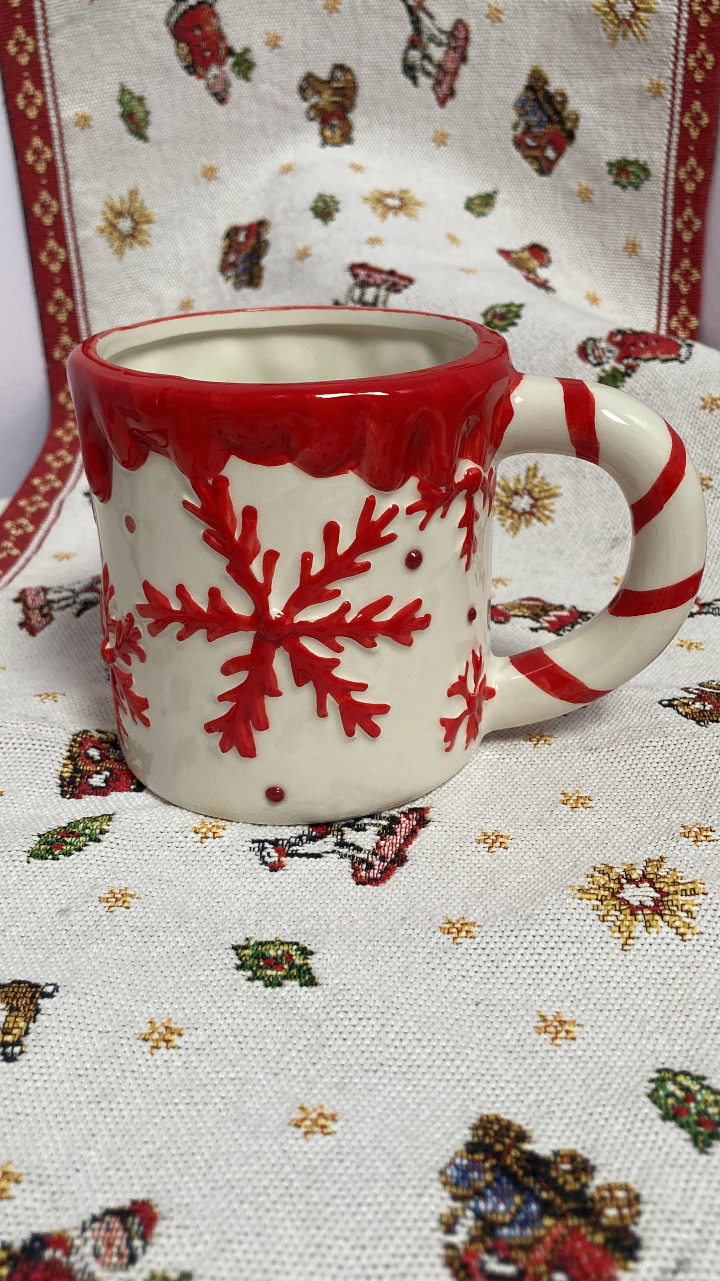 Tasse céramique Flocon de Noël ❄️