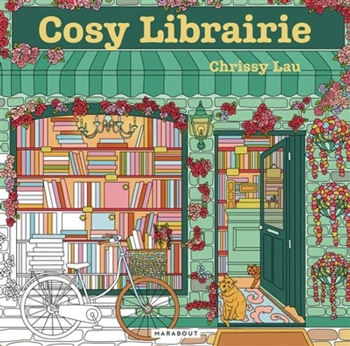 Cosy Librairie - Un monde de livres à colorier