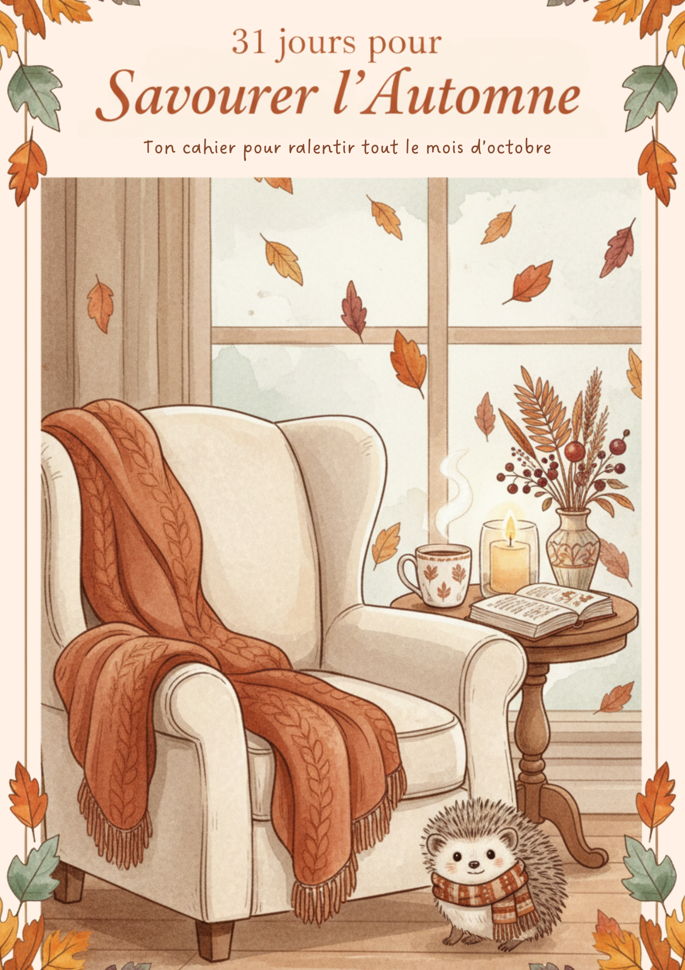 Ton cahier cosy : 31 jours pour Savourer l'Automne