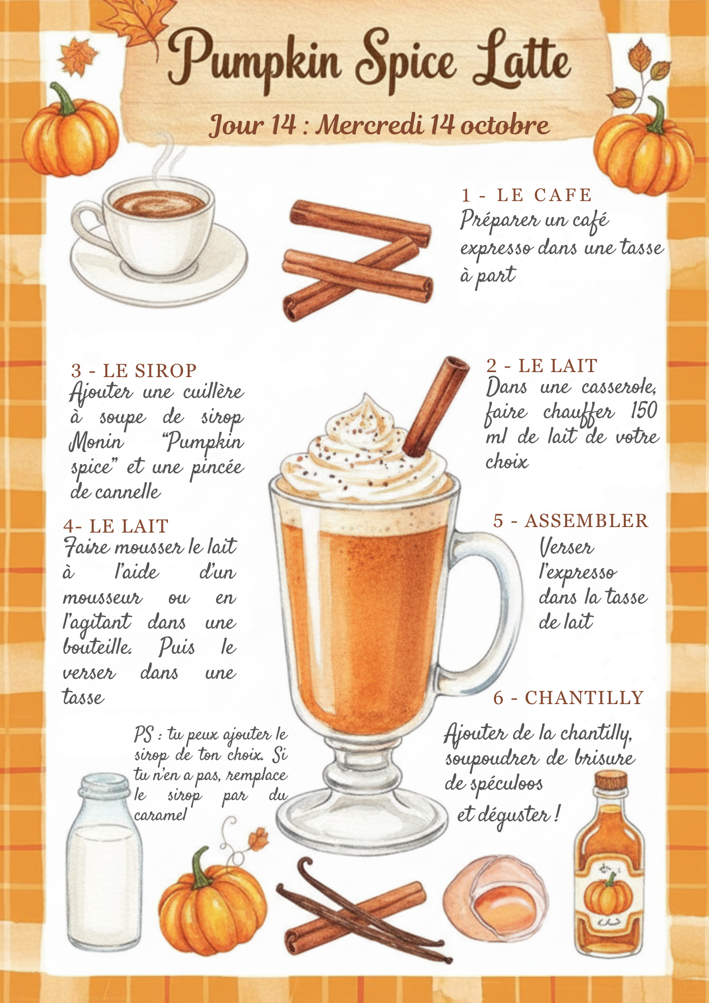 Ton cahier cosy : 31 jours pour Savourer l'Automne