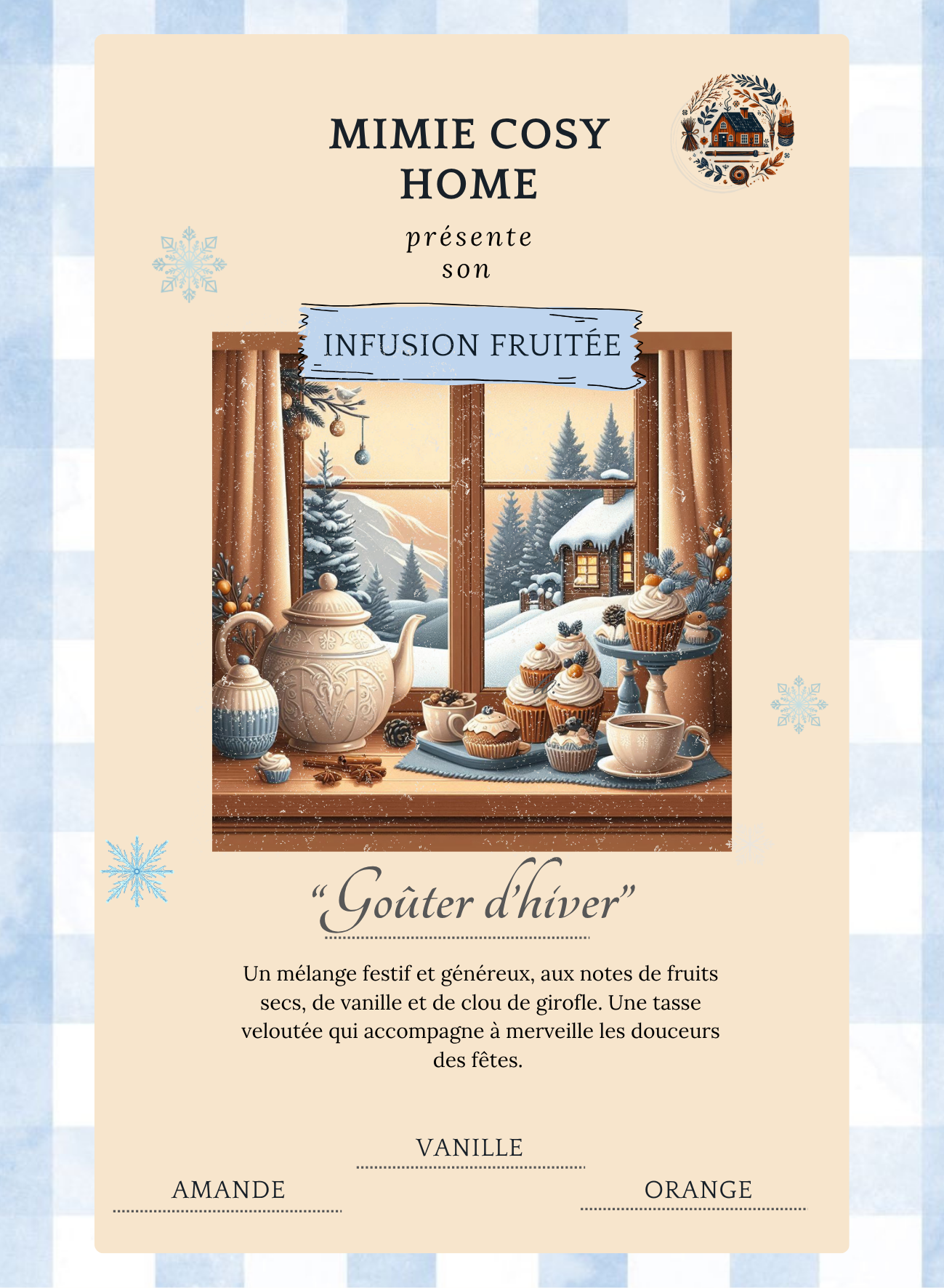 Infusion "Goûter d'hiver" ❄️🍪