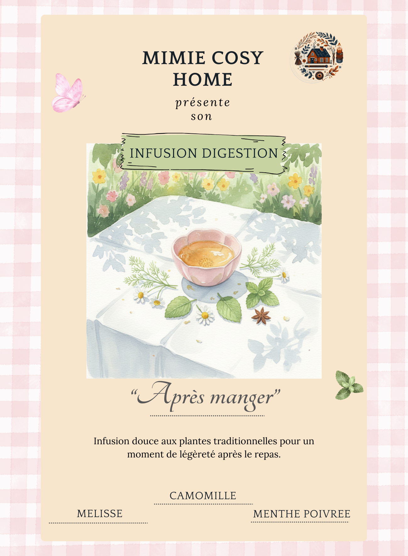 Tisane "Après manger"🌸